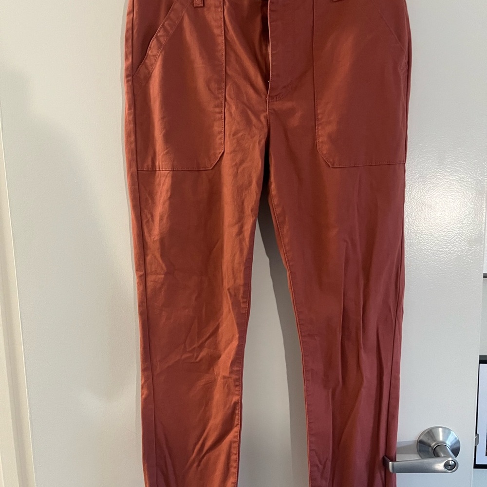 JCrew Rust Orange Pants